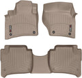 WeatherTech 11+ Porsche Cayenne Front and Rear Floorliners - Tan