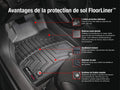 WeatherTech 11+ Porsche Cayenne Front and Rear Floorliners - Tan