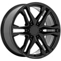 PR238 18X8.5 6X120 66 +37 G-BLK