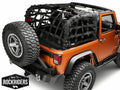 C - res 2 HD Trail Net Dia Black 2in Web 07-18 Wrangler JK 2 Door Smittybilt
