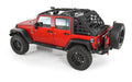 C - res 2 HD Trail Net Dia Black 2in Web 07-18 Wrangler JK 2 Door Smittybilt