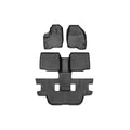 WeatherTech Black Front and Rear Floorliners Fits -20-14 Explorer 44359-1-6