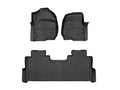 WeatherTech Black Front and Rear Floorliners for Vinyl Floors Fits -20-23 F-250 F-350 F-450 F-550 4410511V-4410123