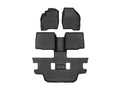 WeatherTech 11-19 Ford Explorer 2nd Row w/o Console Front & Rear FloorLiner - Black