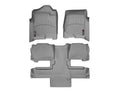 WeatherTech Grey Front and Rear Floorliners Fits -20-13 Chevrolet GMC 460661-462353