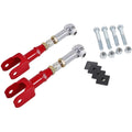 BMR 15-17 S550 Mustang Rear On-Car Adj. Rod Ends Toe Rods - Red