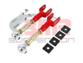 BMR 15-17 S550 Mustang Rear On-Car Adj. Rod Ends Toe Rods - Red