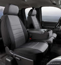 18C WRANGLER JL/20C GLADIATOR NEOPRENE FRONT BUCKET SEAT COVER GRAY
