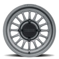 Method MR411 Bead Grip 15x7 / 5+2/38mm Offset / 4x136 / 106.25mm CB Gloss Titanium Wheel