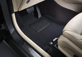 3D ELEGANT FLOOR MAT 2 ROW SET BLCK