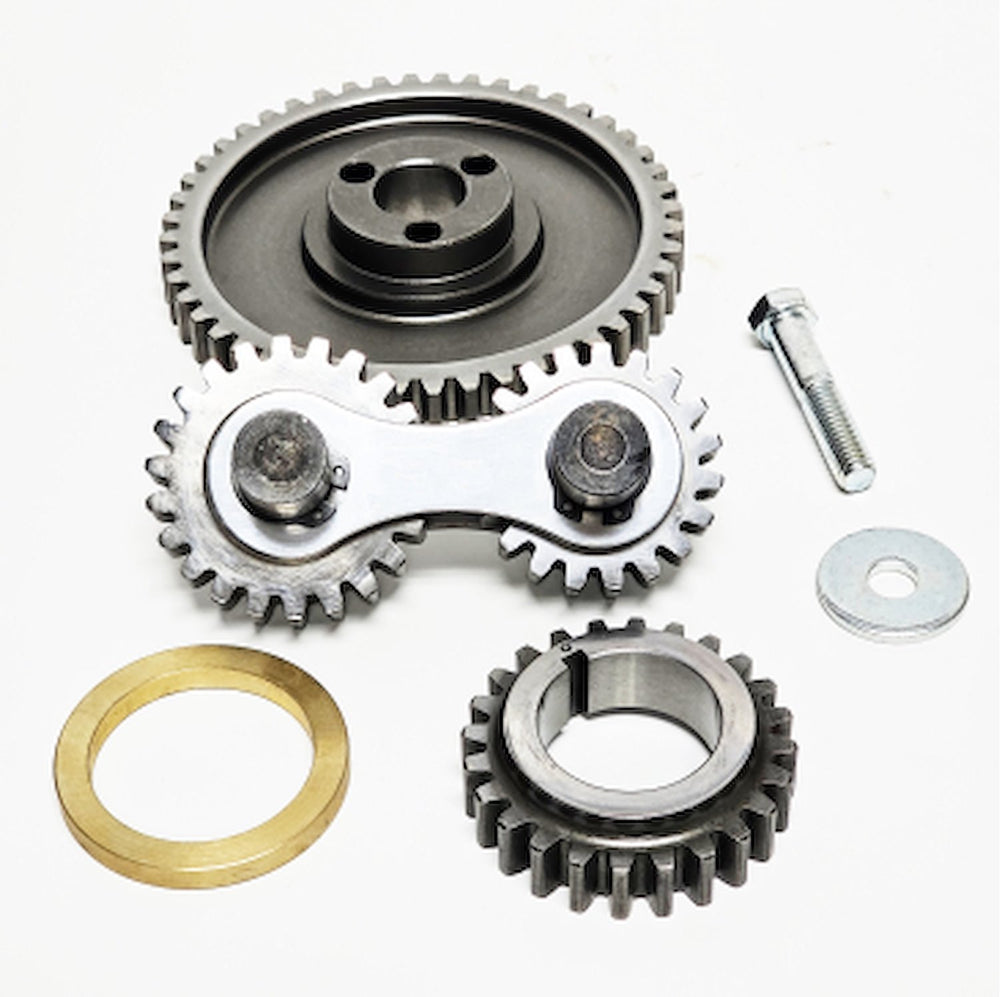 GEAR DRIVE DUAL IDLER FORD 351C/351M 7082 3KEYWAY CRANK GEAR BRONZE BUSHI
