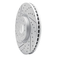 DFC 18-25 Volkswagen Atlas Front Left Drilled & Slotted Geoperformance Rotor