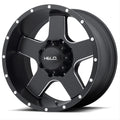 HE866 20X8.5 5X115/120 G-BLK W/ ACCENTS 35MM