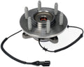 WHEEL HUB AND BEARING ASSEMBLY