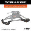 Curt roof rack installed view