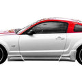 FORD MUSTANG 0508 SIDE SKIRT KIT GEN 3 ( Fits GT and V6)