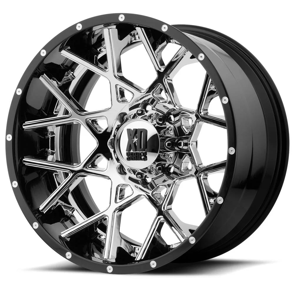 XD203 20X12 6X5.5 BLK MILL CHR LP -44MM