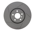 R1 15-19 Mini Cooper Clubman Front Dimpled & Slotted GeoSPEC Coated Rotor