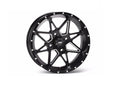 ITP Tornado 14X7 / 4x136 BP / 5+2 Offset Matte Black w/ Milled Accents Wheel