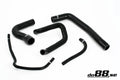 do88 SAAB 9000 Turbo 86-90 Coolant Hoses Red