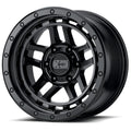 XD140 17X8.5 6X5.5 S-BLK 18MM