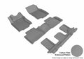 3D MAXpider 2014-2019 Nissan Rogue Kagu 1st & 2nd & 3rd Row Floormats - Gray
