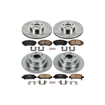 Power Stop 2003 Subaru Forester Front & Rear Autospecialty Brake Kit