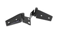 Kentrol 07-18 Jeep Wrangler JK Hood Hinge Pair - Powdercoat Black