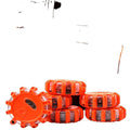 LED BEACON:PULSE II 1248VDC PULSE8 FLASH VACUUMMAGNET MNT 7IN AMBER SAE CLASS I LIGHT OUTPUT
