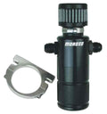 Compact Breather Tank Billet Alm. Black