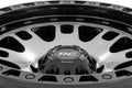 Rough Country 82 Series Wheel | One-Piece | Semi Gloss Black | 17x9 | 6x5.5 | -12mm