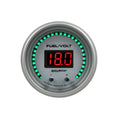 Autometer 52.4mm Black Switchable 0-100 Fuel Level / 8-18V Voltmeter Cobalt Elite Digital Gauge