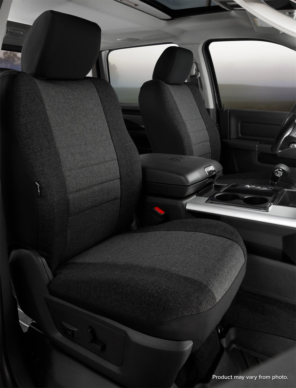 19C SUBURBAN OE FRONT BUCKET SEAT COVER CHARCOAL