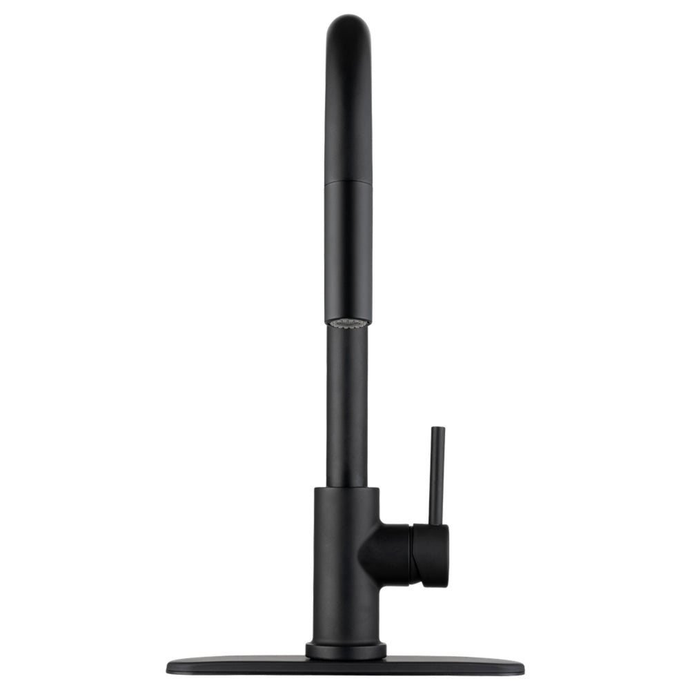 TOUCH SENSOR PULLDOWN RV KITCHEN FAUCET MATTE BLACK