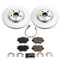 Power Stop 2021 Mini Cooper Countryman Front Z23 Evolution Coated Brake Kit