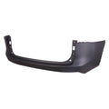 REAR BUMPER COVER LOWER W/O 2TONE; W/O PARK ASSIST; BLACK TOYOTA RAV4 20162018