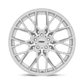 ~(28 lbs. 19X19X10)~ TSW SEBRING 17x8.0 5/100 ET35 CB72.1 SILVER W/ MIRROR CUT FACE