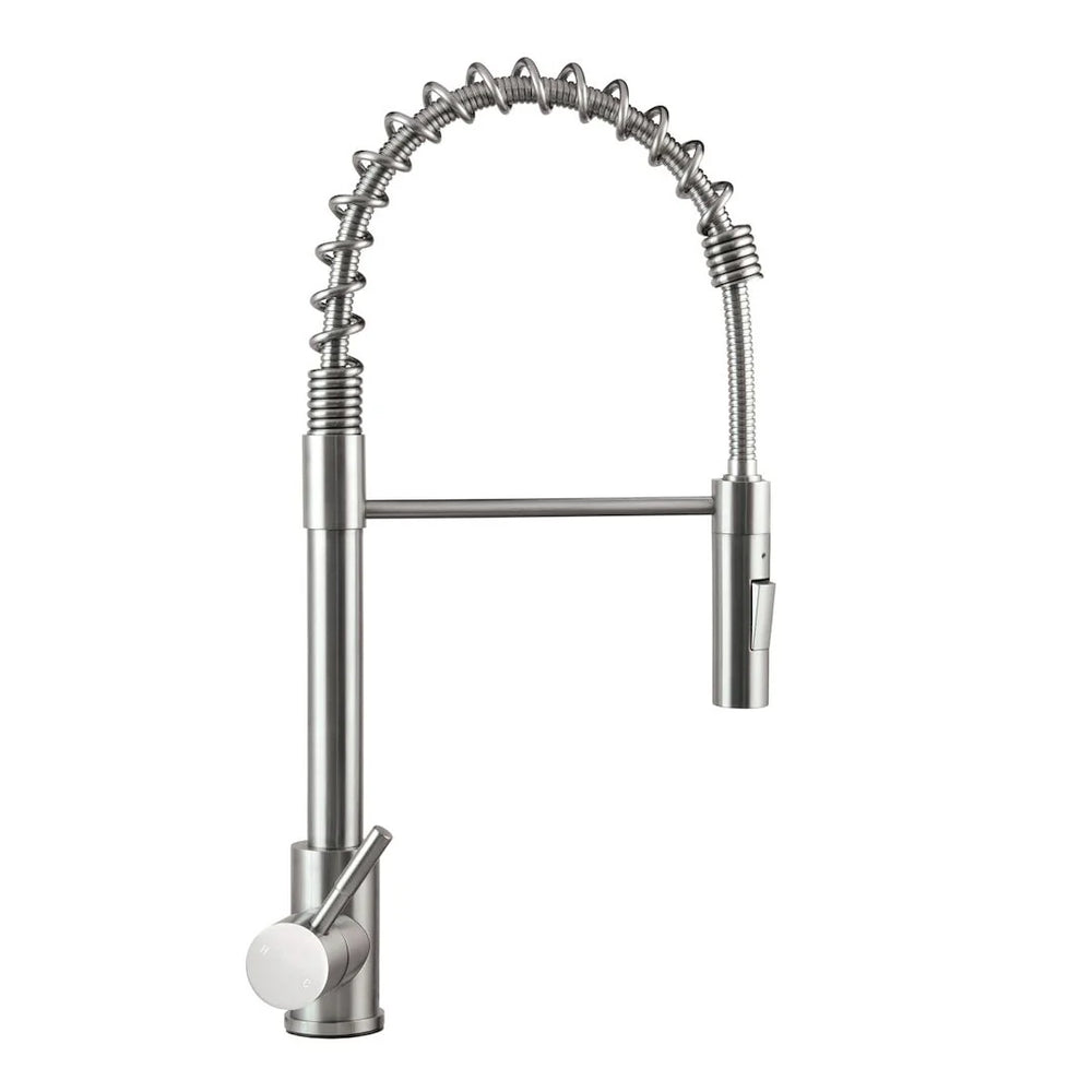 STAINLESS STEEL SPRING FAUCET (RETAIL BOX)