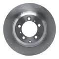 R1 -25 Audi e-Tron GT Rear Right Drilled & Slotted Black Brake Rotor