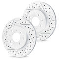R1 Concepts Brake Rotor- Carbon D/S Fits Mitsubishi Lancer