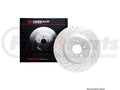 DFC 88-93 Dodge 2000 GTX Rear Left Drilled & Slotted Silver Brake Rotor