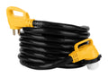 POWERGRIP EXTCORD 25FT 50AM/50AF90DEG LOCKING (E/F)