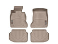 WeatherTech 11 BMW 5-Series (F10/F11) Front and Rear Floorliners - Tan