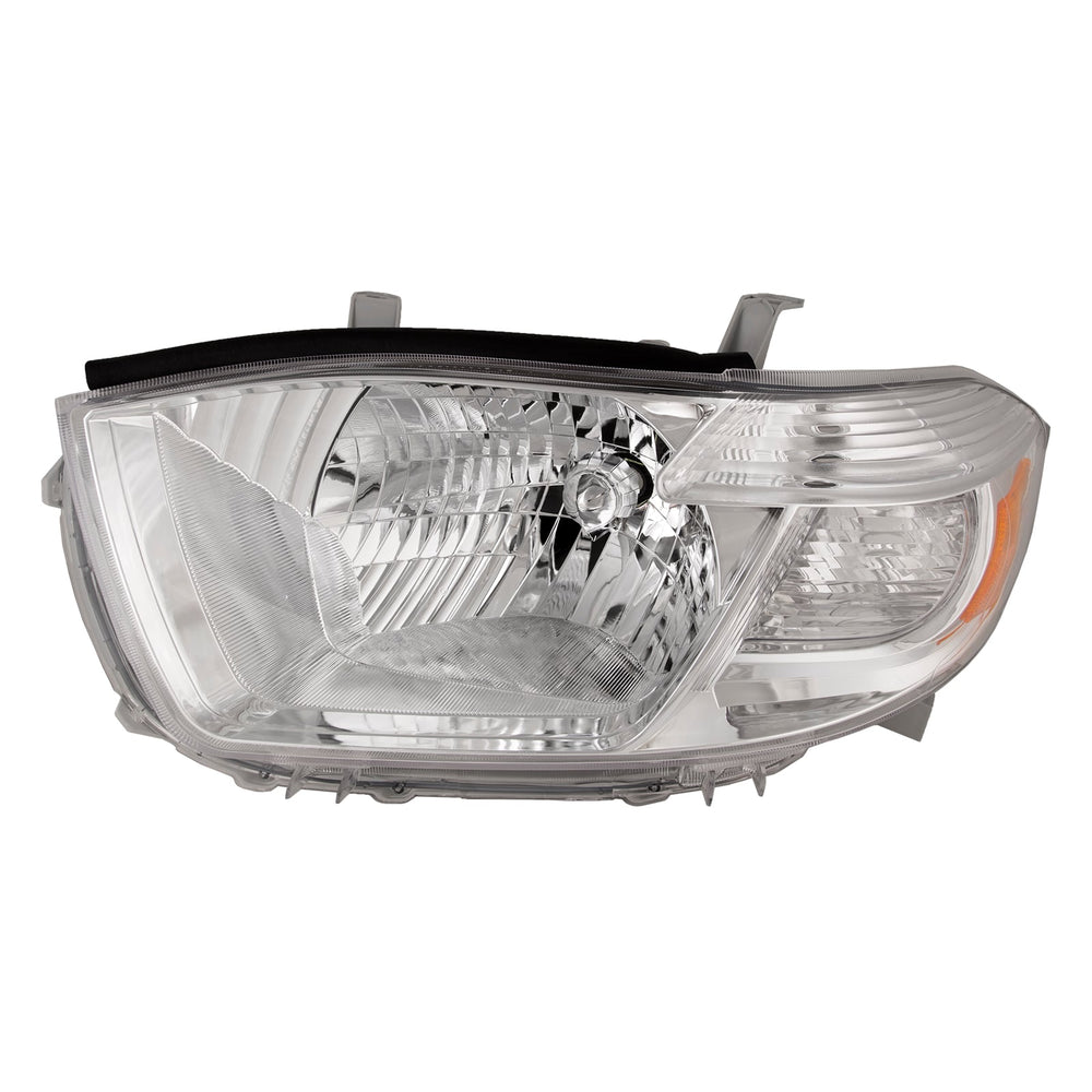 LH HEADLAMP ASSY COMPOSITE; BASE/LIMITED MODEL; JAPAN BUILT; HIGHLANDER 0810