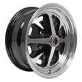 LEGENDARY WHEELS MAGNUM 400 14X6 4x114.3/4x4.5 +5MM OS GLOSS BLACK MACHINED