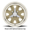 15x7 "HB4" ALLOY RIM-4LUG-GOLD
