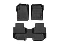 WeatherTech Black Front and Rear Floorliners for Vinyl Floors Fits -20-22 Chevrolet GMC 4412571V-4412572V