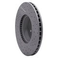 DFC 11-18 BMW X3 Front Left Drilled & Slotted Geoperformance Rotor