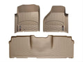 WeatherTech 06-08 Dodge Ram Truck Front and Rear Floorliners - Tan