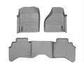 WeatherTech 02-08 Dodge Ram Truck Front and Rear Floorliners - Grey